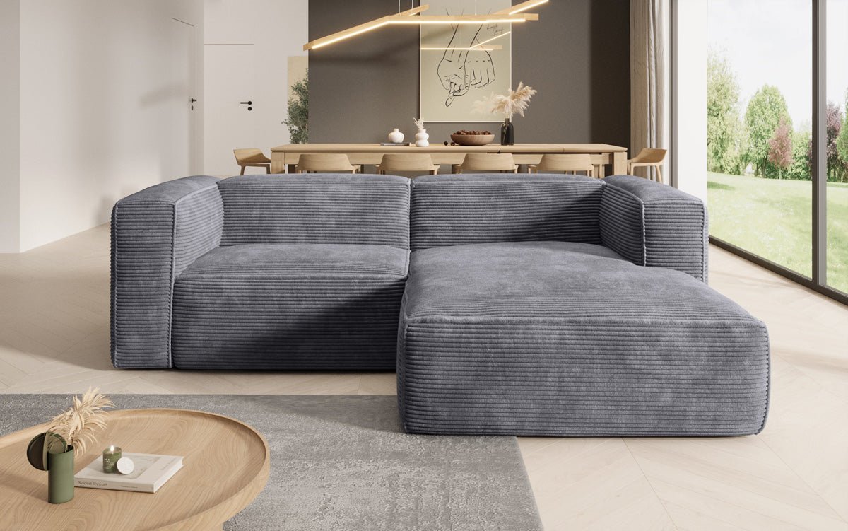 Designer Sofa Comfy L Mini in Cord