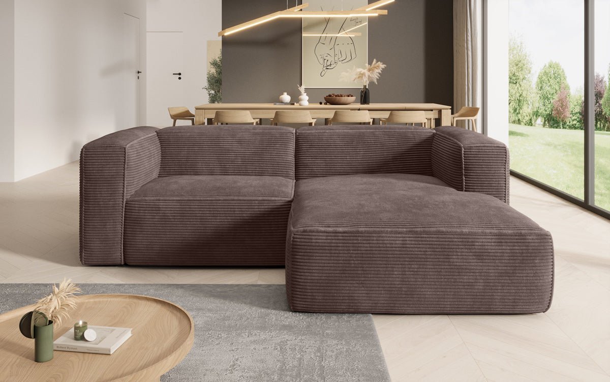 Designer Sofa Comfy L Mini in Cord