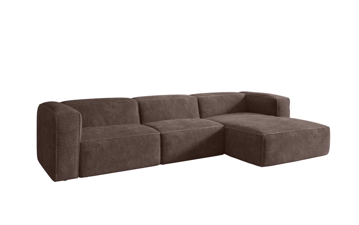 Designer Sofa Comfy L in Cord