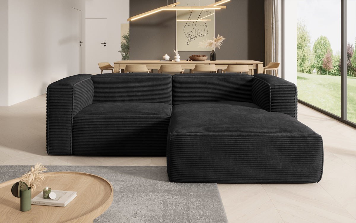 Designer Sofa Comfy L Mini in Cord