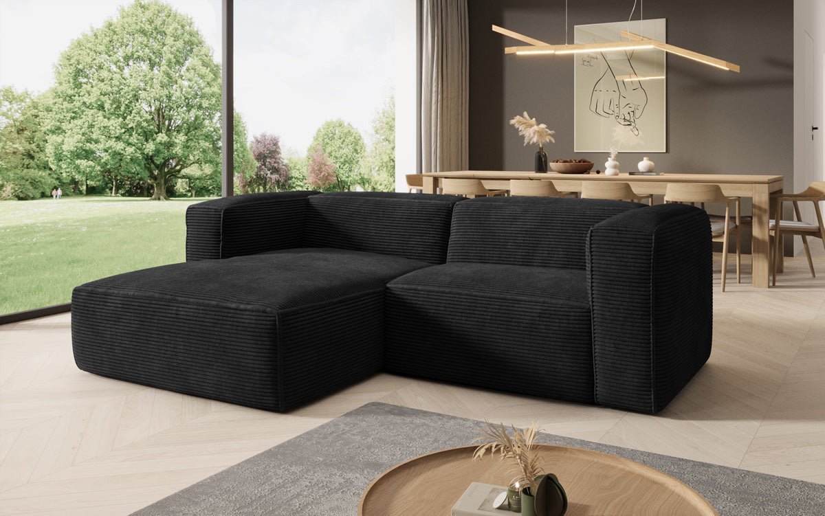 Designer Sofa Comfy L Mini in Cord