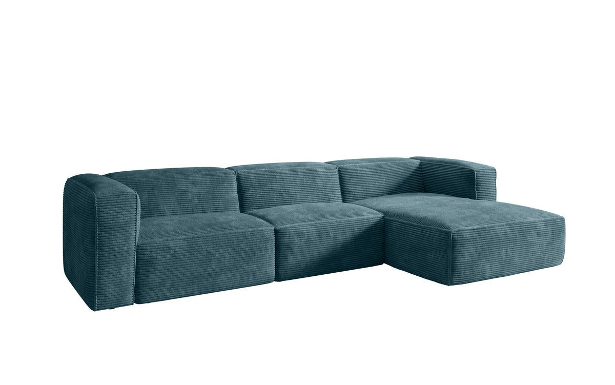 Designer Sofa Comfy L in Cord