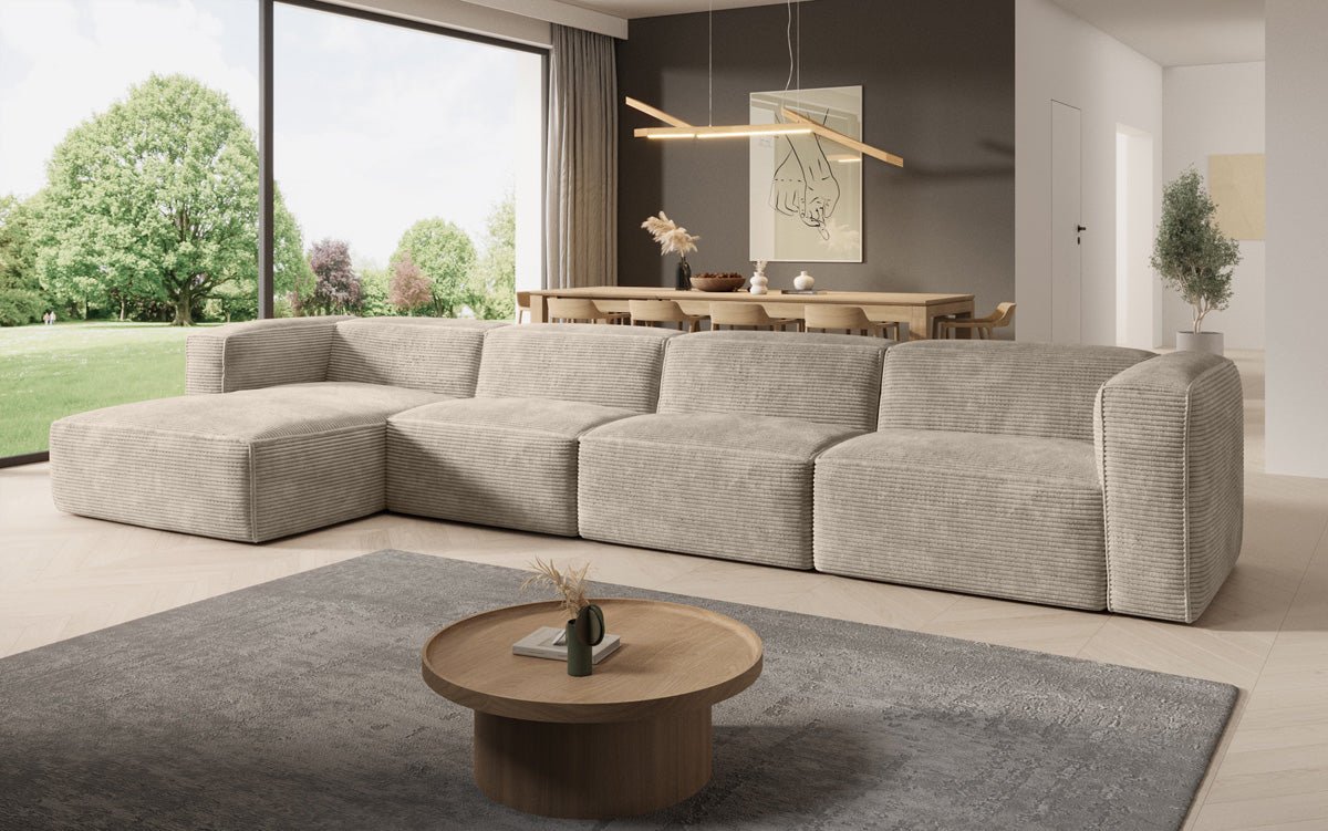 Designer Sofa Comfy L Maxi in Cord