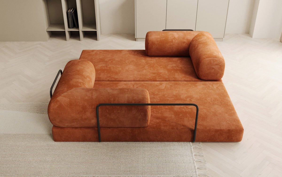 Designer Sofa Lazy 3 Sitzer in Cord
