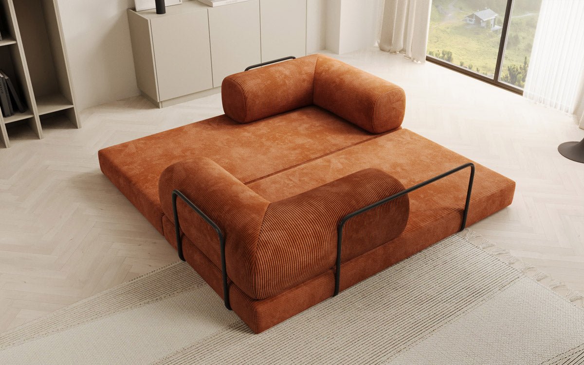 Designer Sofa Lazy 3 Sitzer in Cord