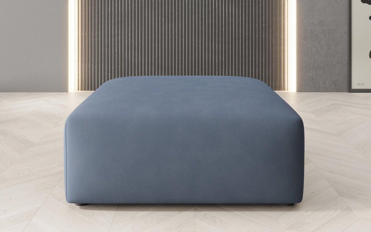 Beistellhocker 80 cm Snug aus Stoff