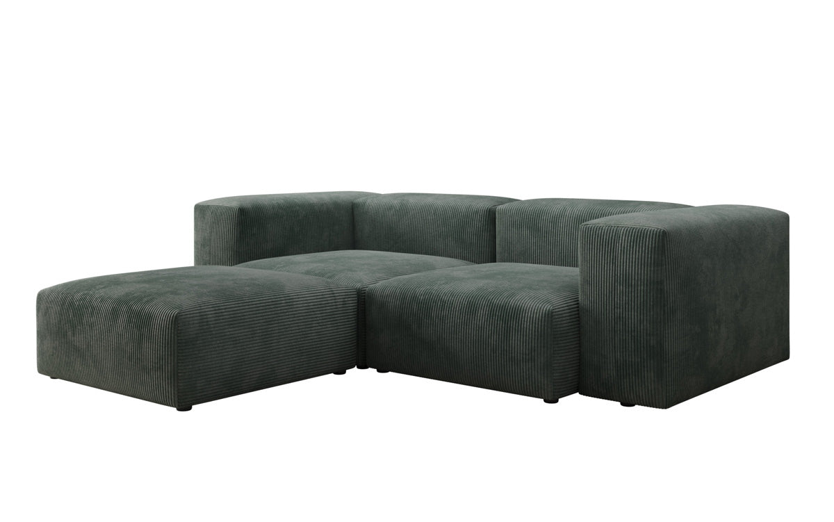 Designer L Sofa Snug Mini in Cord