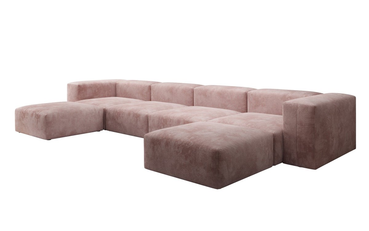 Designer U Sofa Snug in Cord