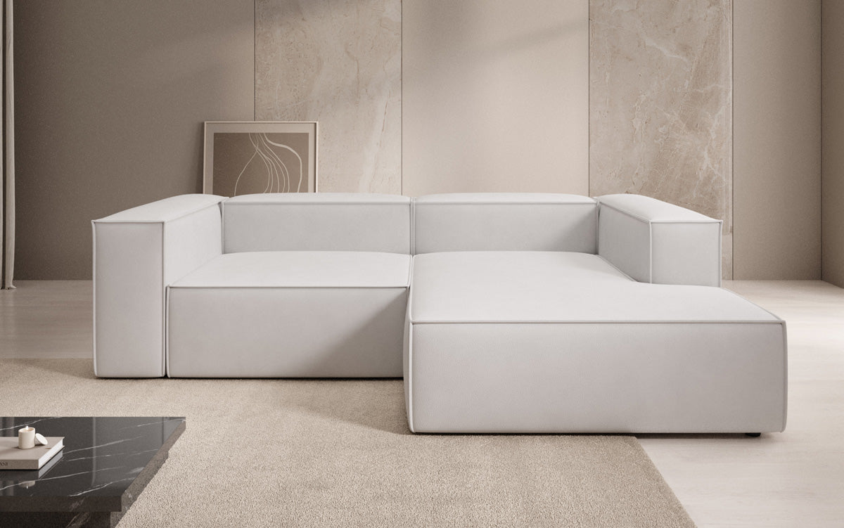 Designer Sofa Lesley L Mini in Echtleder