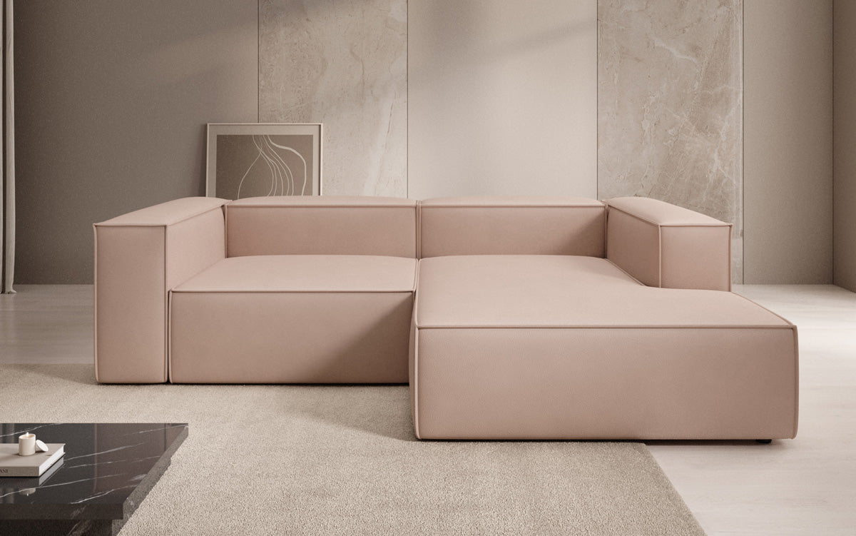 Designer Sofa Lesley L Mini in Echtleder