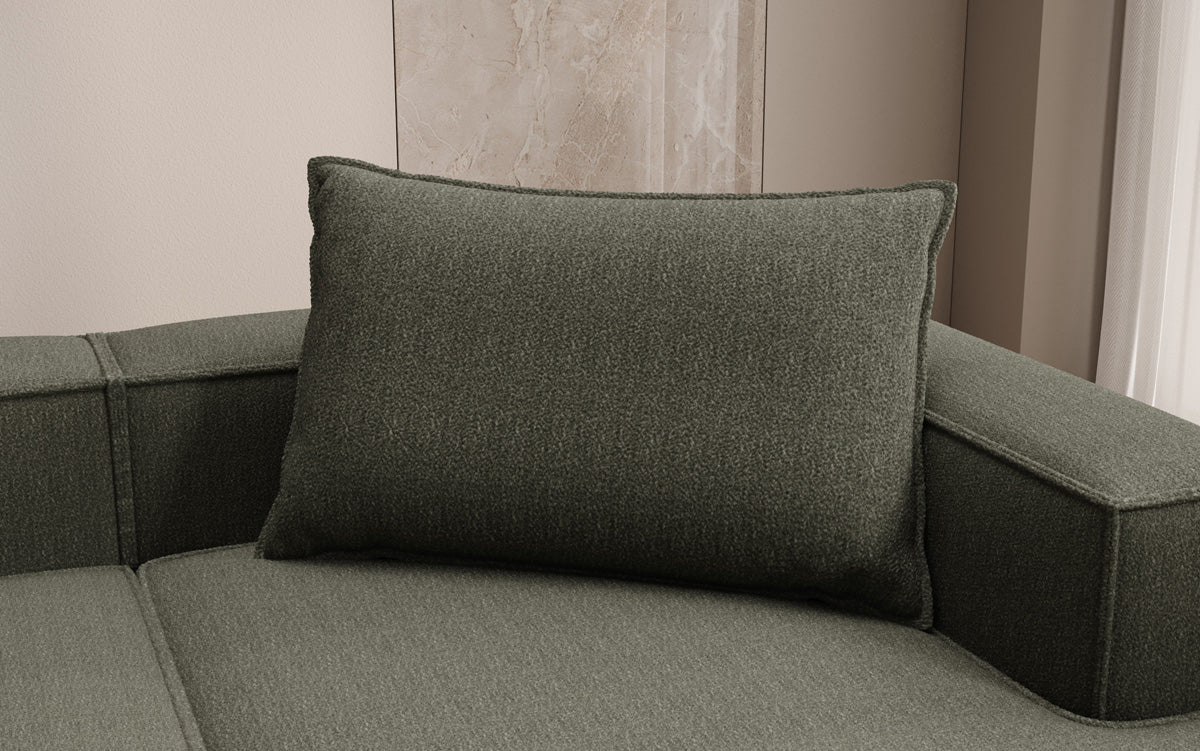 Zierkissen Lesley 45x80 in Bouclé