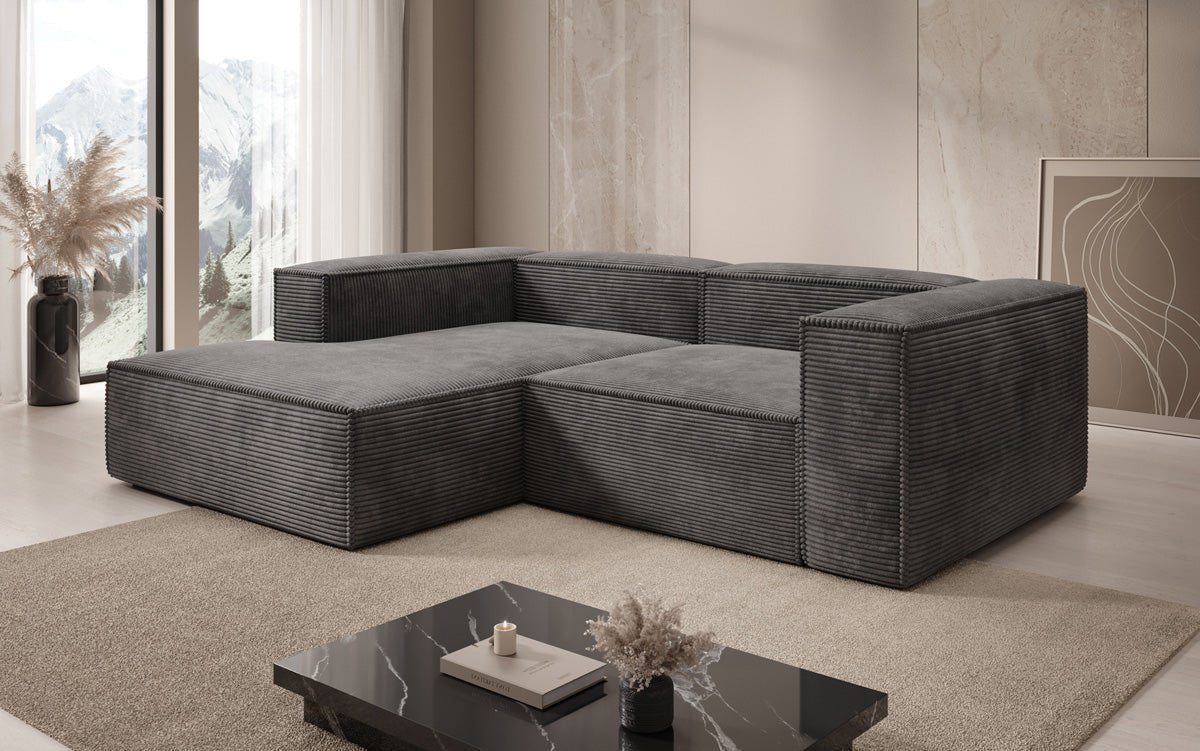 Designer Sofa Lesley L Mini in Cord