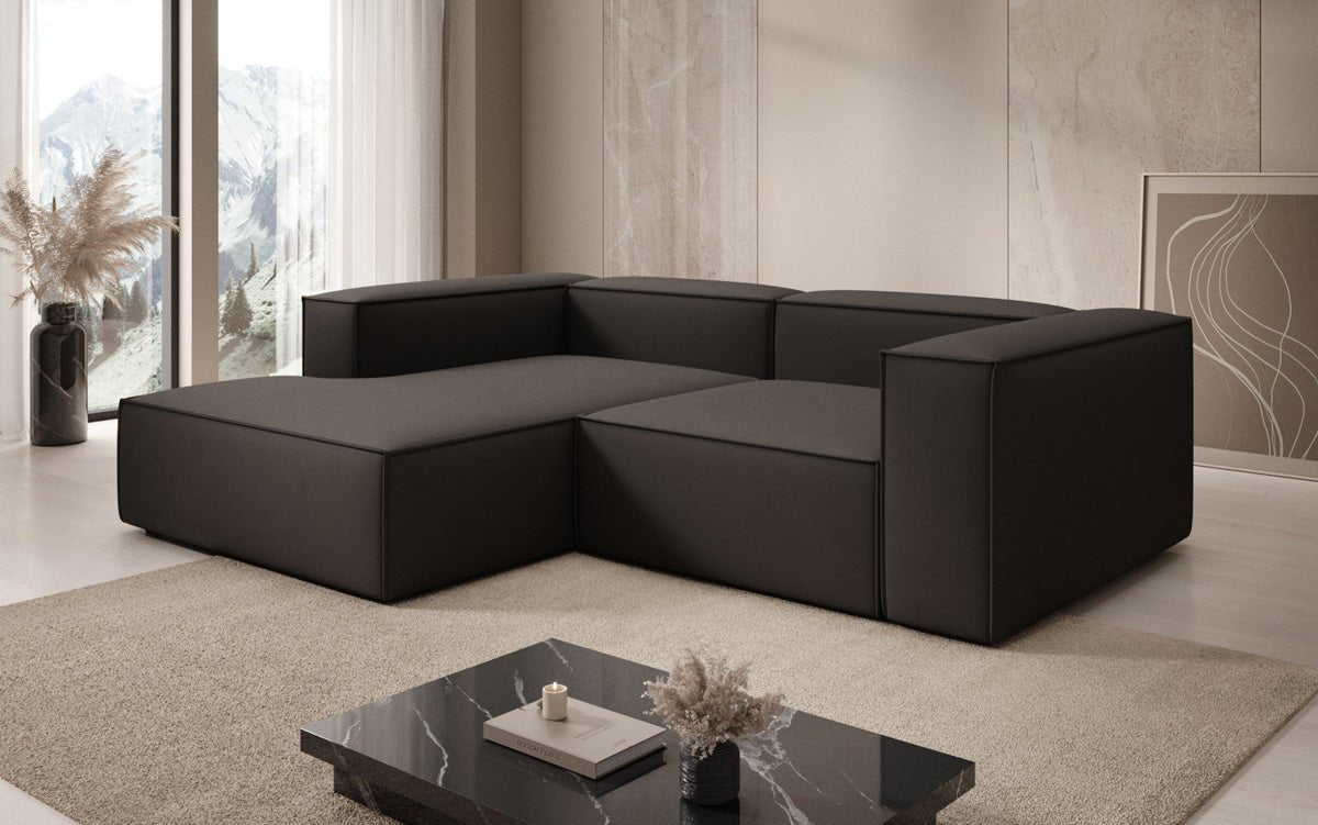 Designer Sofa Lesley L Mini in Stoff