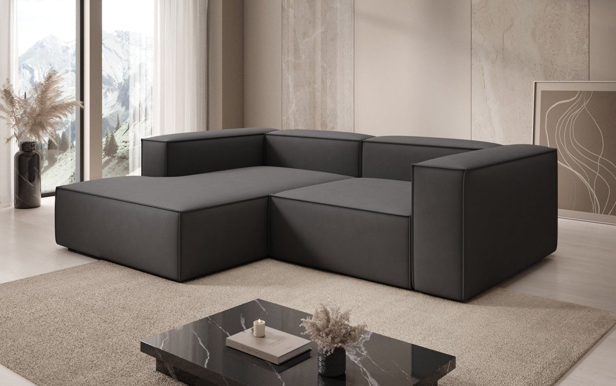 Designer Sofa Lesley L Mini in Stoff