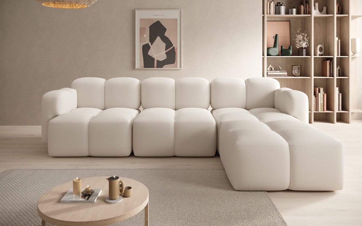Designer L Sofa Celly in Stoff