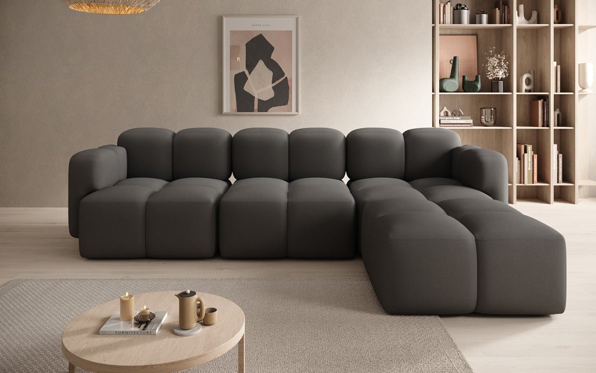 Designer L Sofa Celly in Stoff