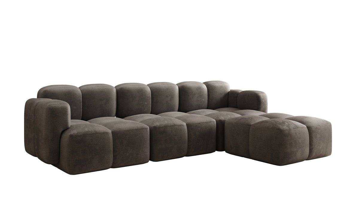Designer L Sofa Celly in Samt