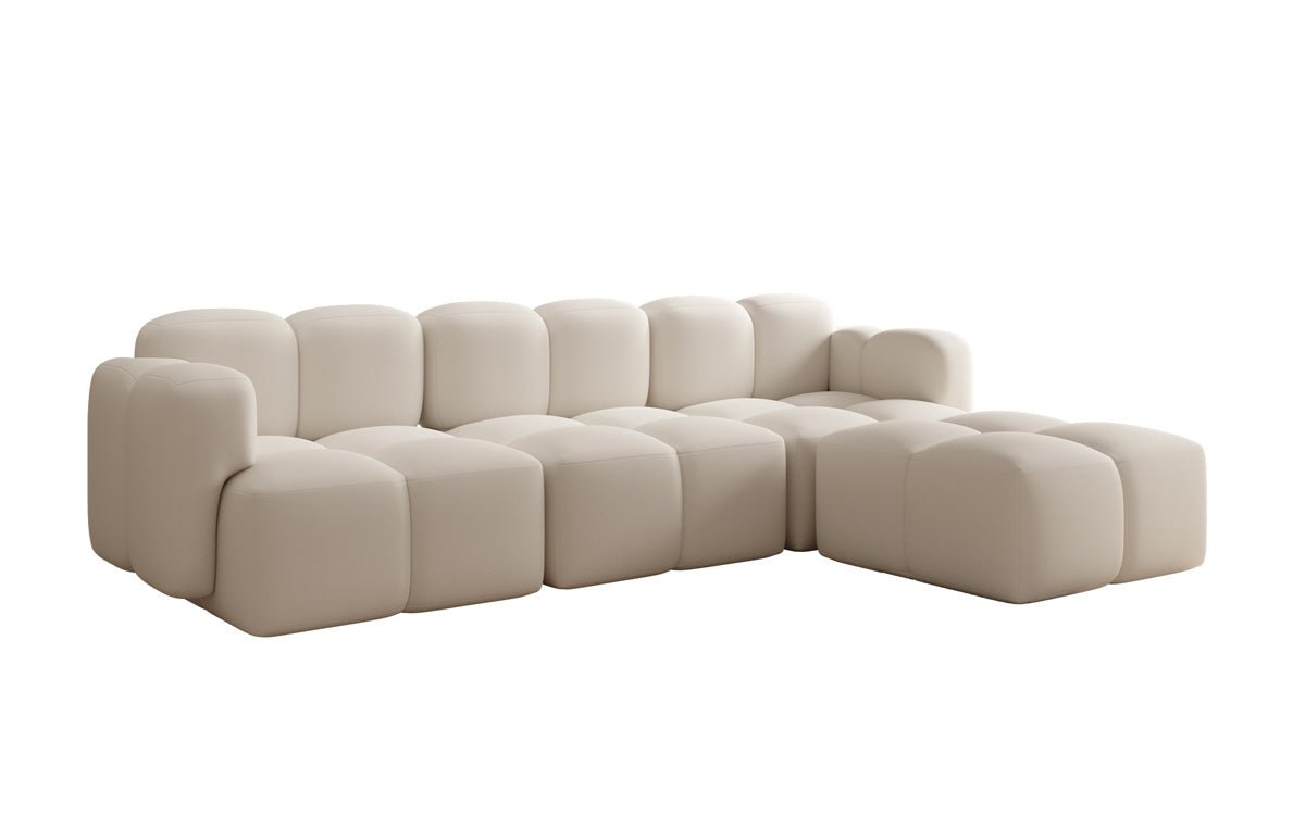 Designer L Sofa Celly in Stoff