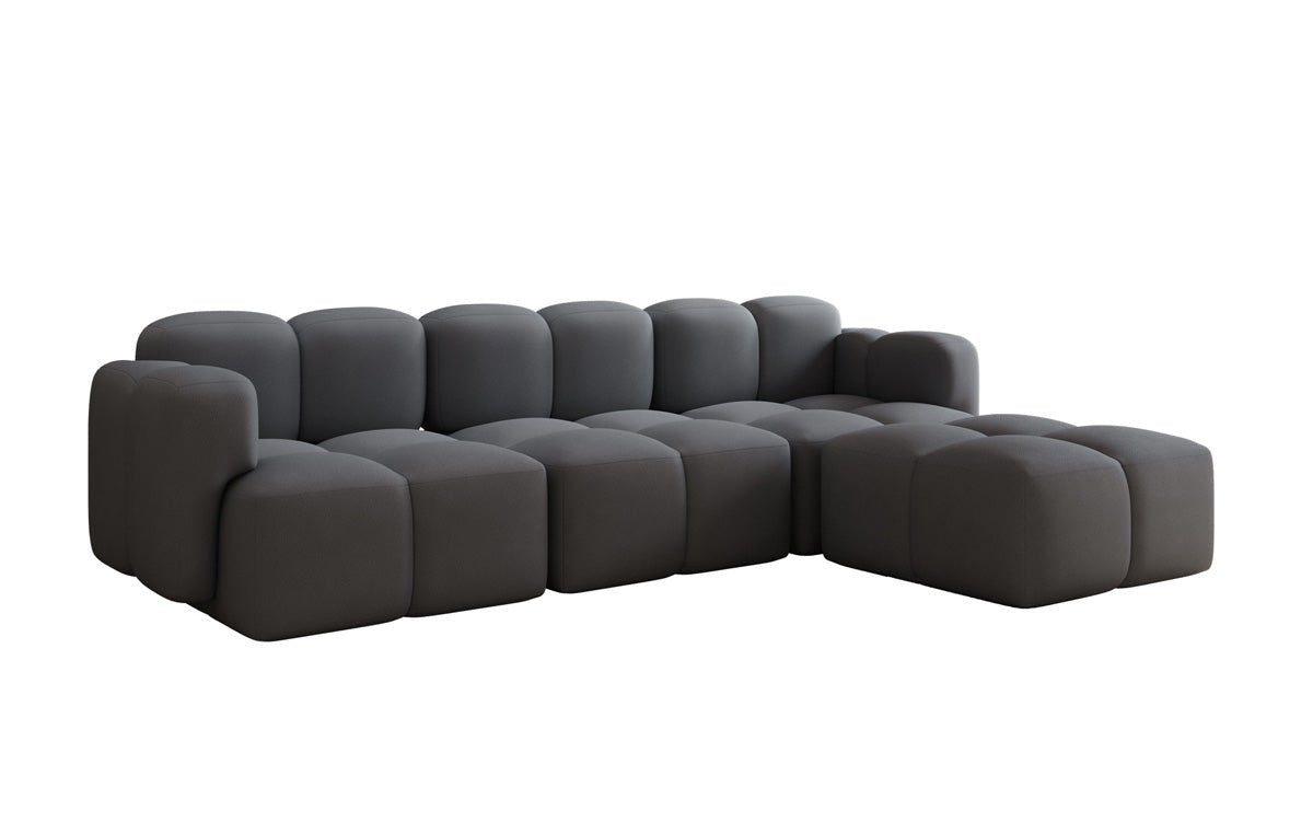 Designer L Sofa Celly in Stoff