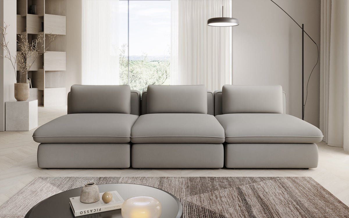 Designer Sofa Cuddle 3 Sitzer in Stoff