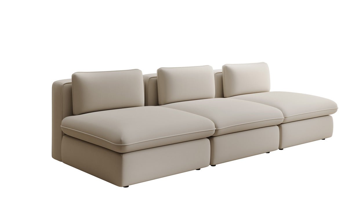 Designer Sofa Cuddle 3 Sitzer in Stoff
