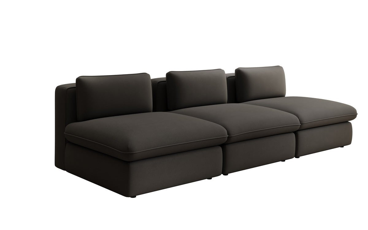 Designer Sofa Cuddle 3 Sitzer in Stoff