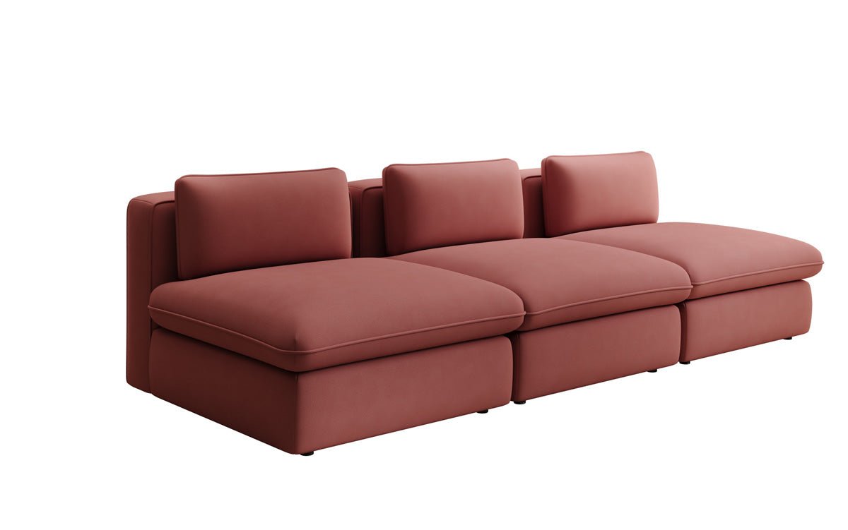Designer Sofa Cuddle 3 Sitzer in Stoff