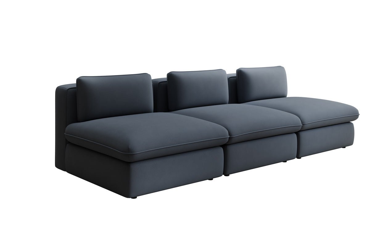 Designer Sofa Cuddle 3 Sitzer in Stoff