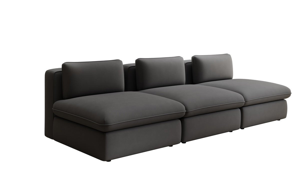 Designer Sofa Cuddle 3 Sitzer in Stoff
