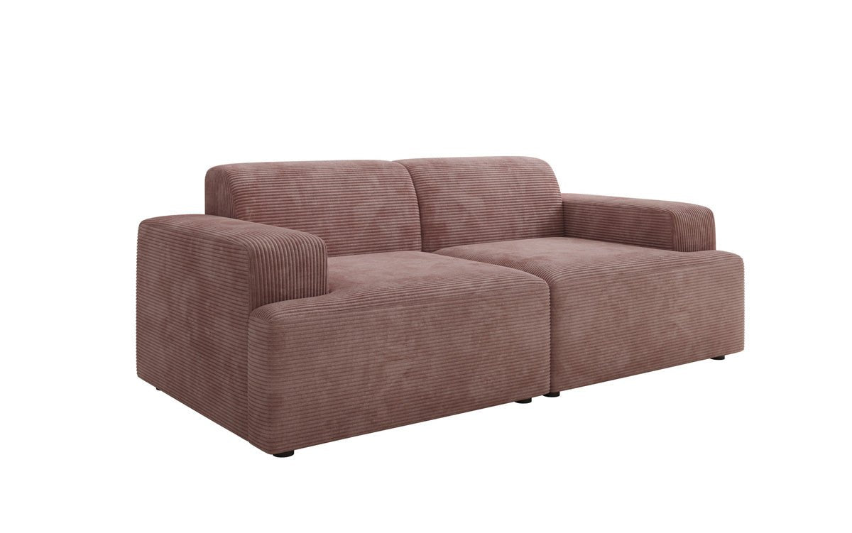 Designer 2 Sitzer Sofa Monza in Cord