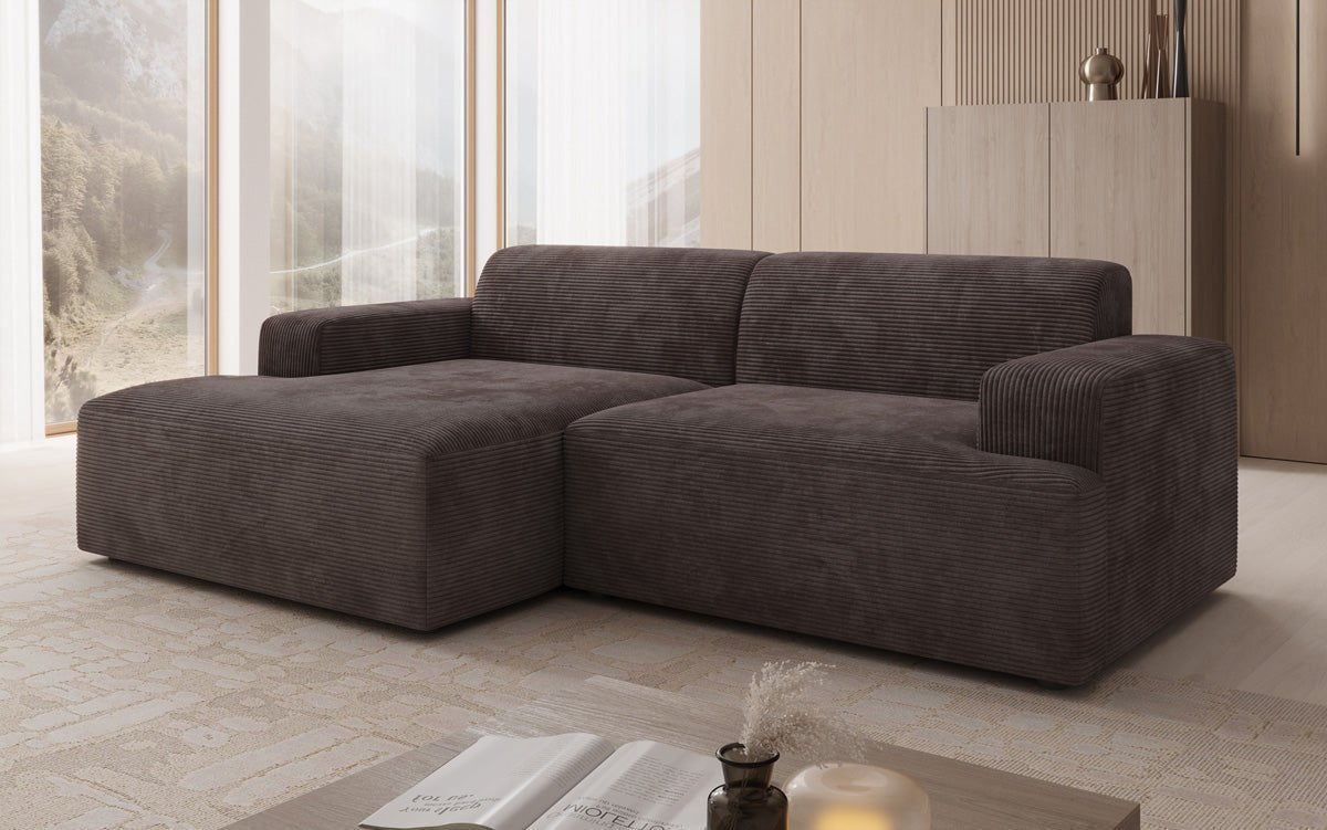 Designer Sofa Monza L in Cord