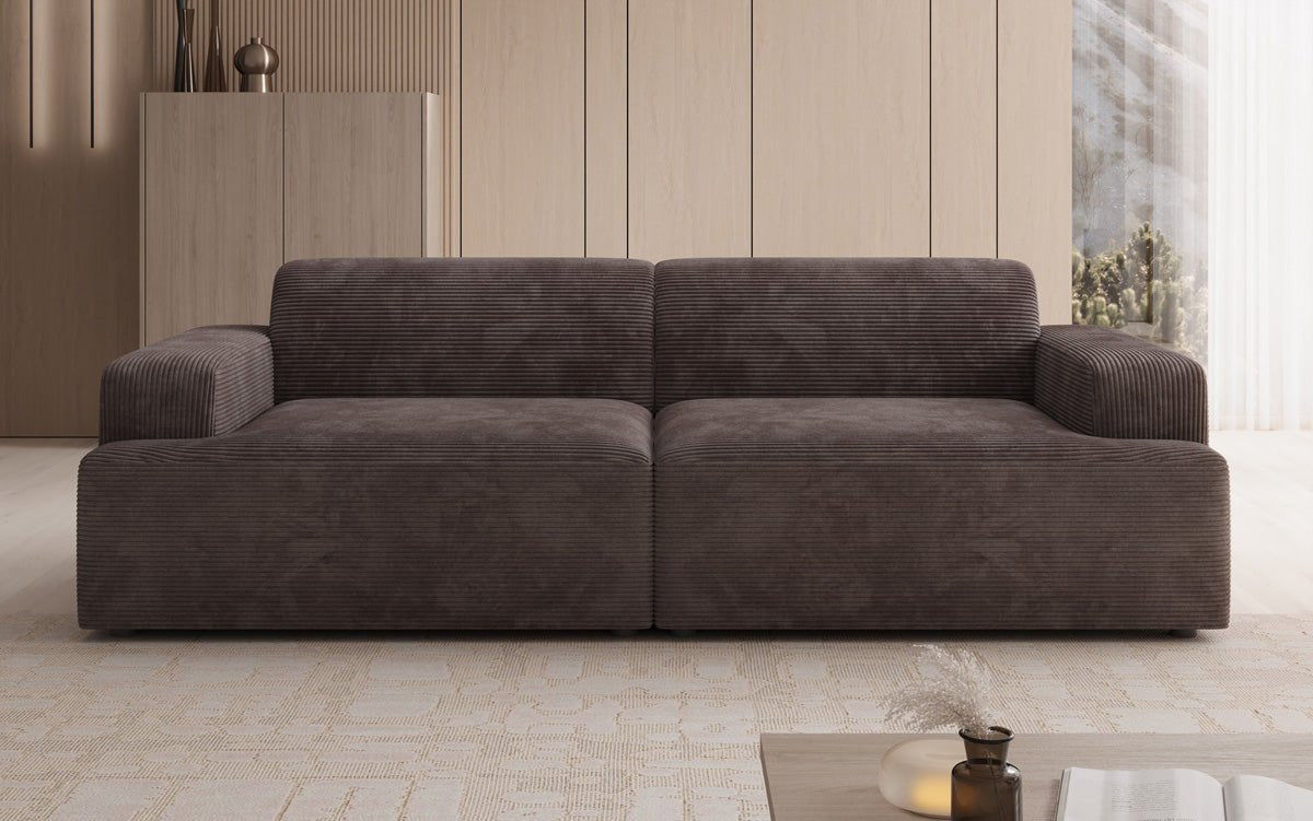 Designer 3 Sitzer Sofa Monza in Cord