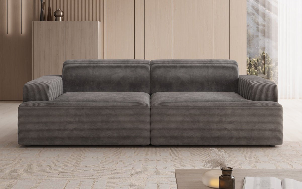 Designer 3 Sitzer Sofa Monza in Cord