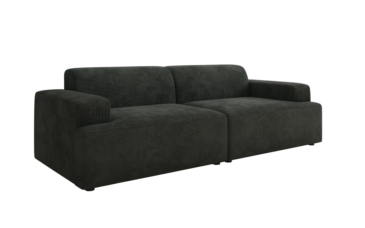 Designer 3 Sitzer Sofa Monza in Cord