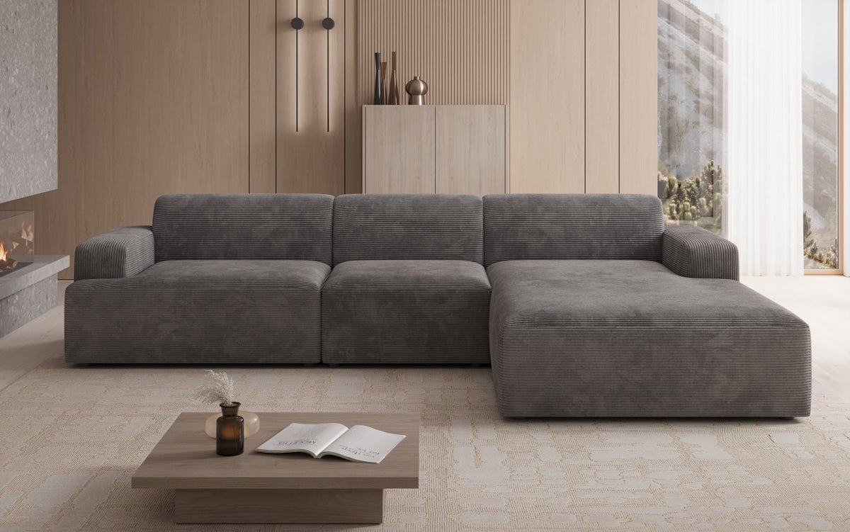 Designer Sofa Monza L Maxi in Cord