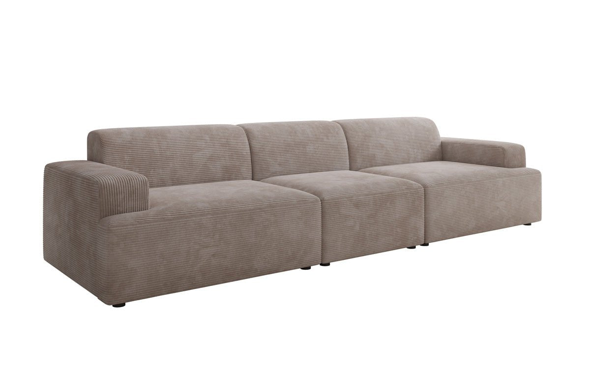 Designer Sofa Monza 3 Sitzer XXL in Cord