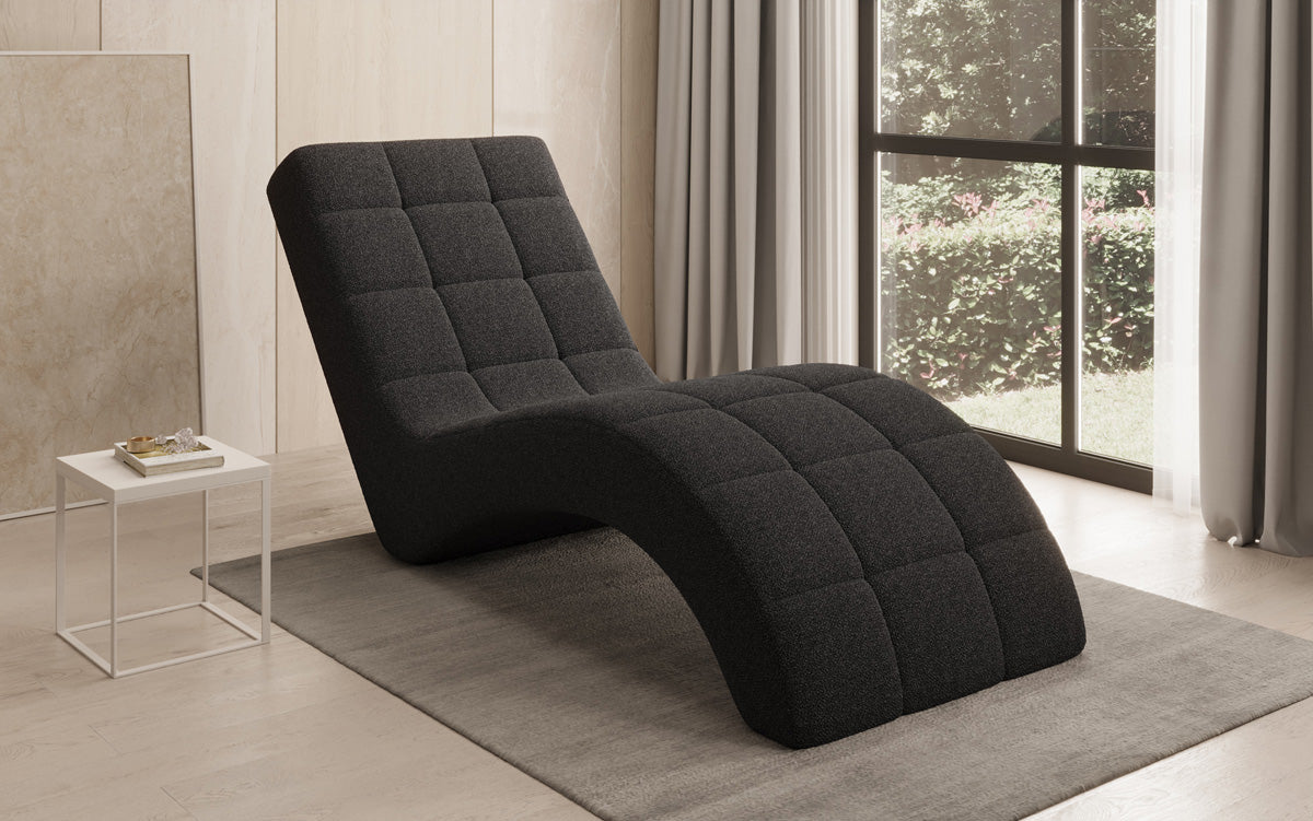 Designer Relax-Liege Nela in Bouclé