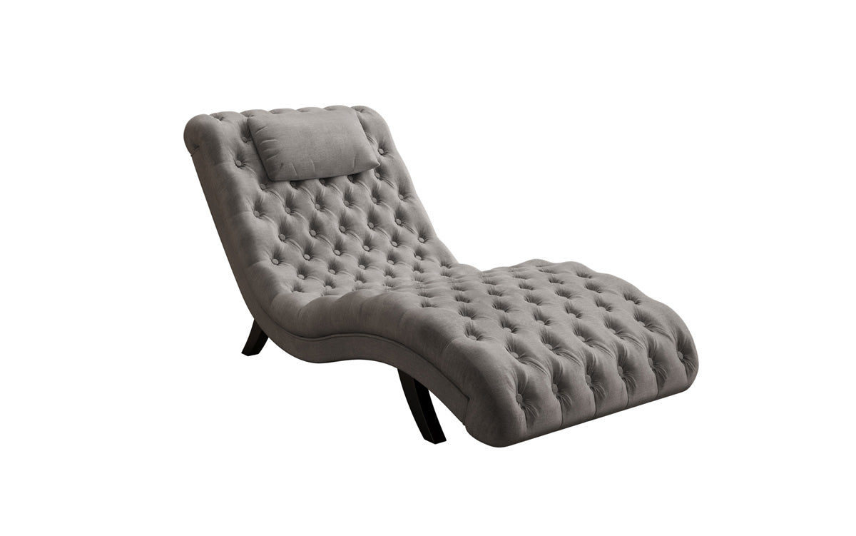 Designer Relax-Liege Elarion in Samt