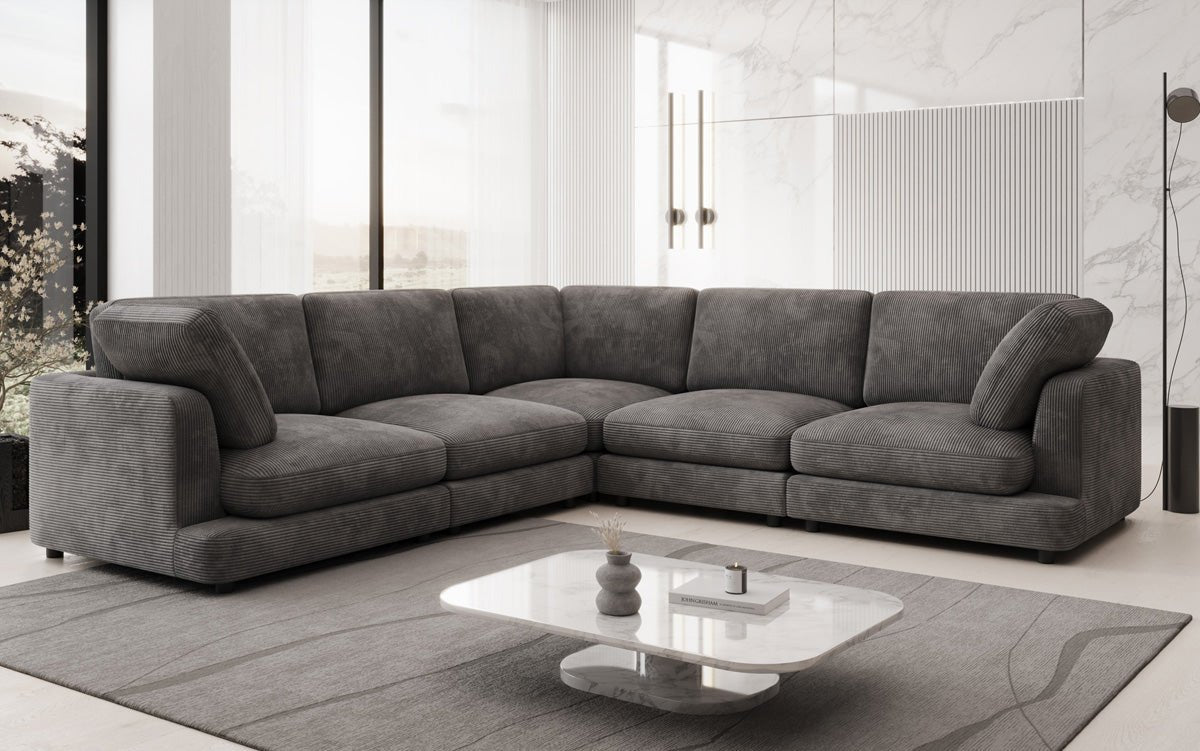 Designer Sofa Thalessa L Maxi in Cord