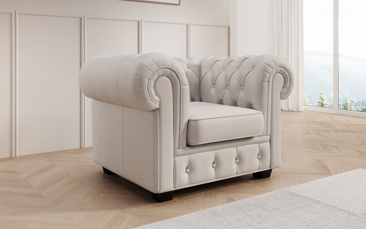 Chesterfield Royal 3+2+1 Sofa Set in Echtleder