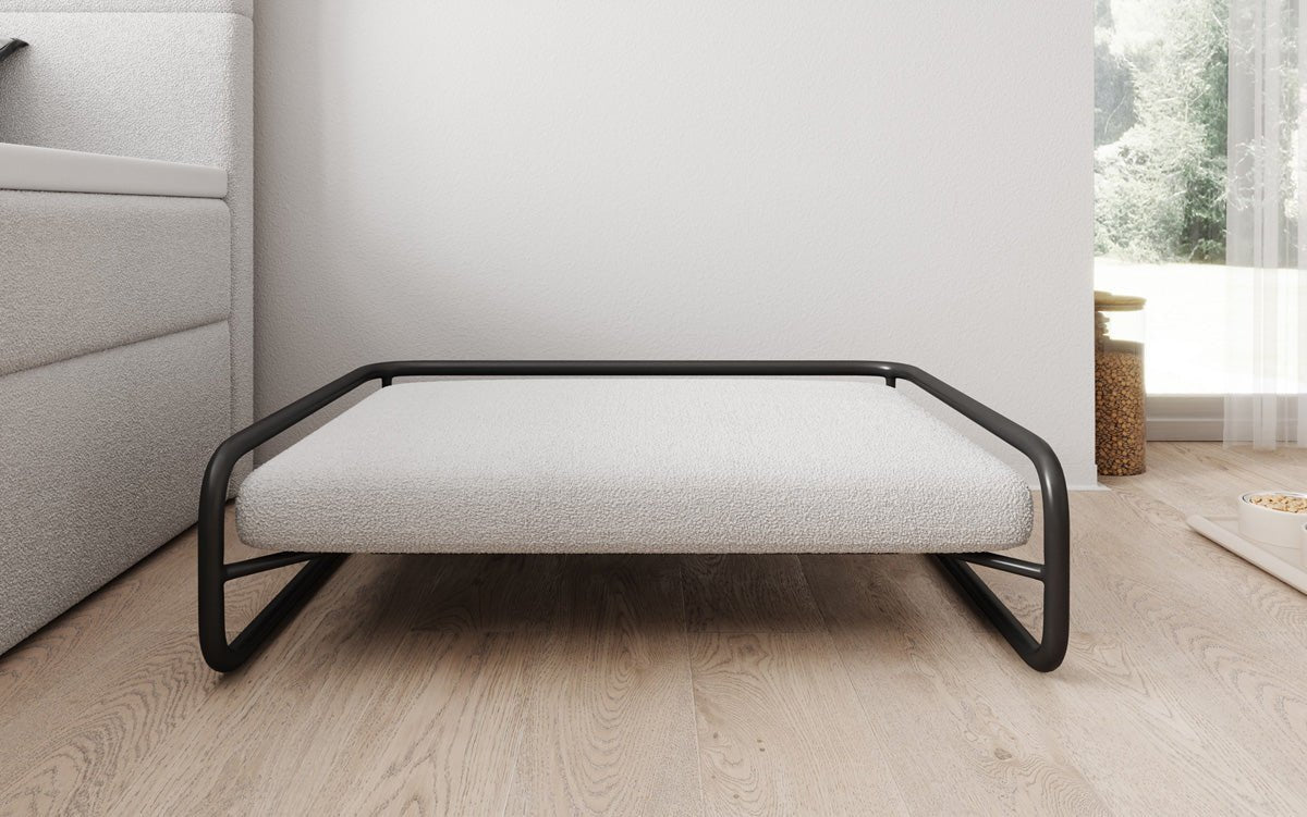 Hundebett Arlo 80 × 60 cm in Bouclé