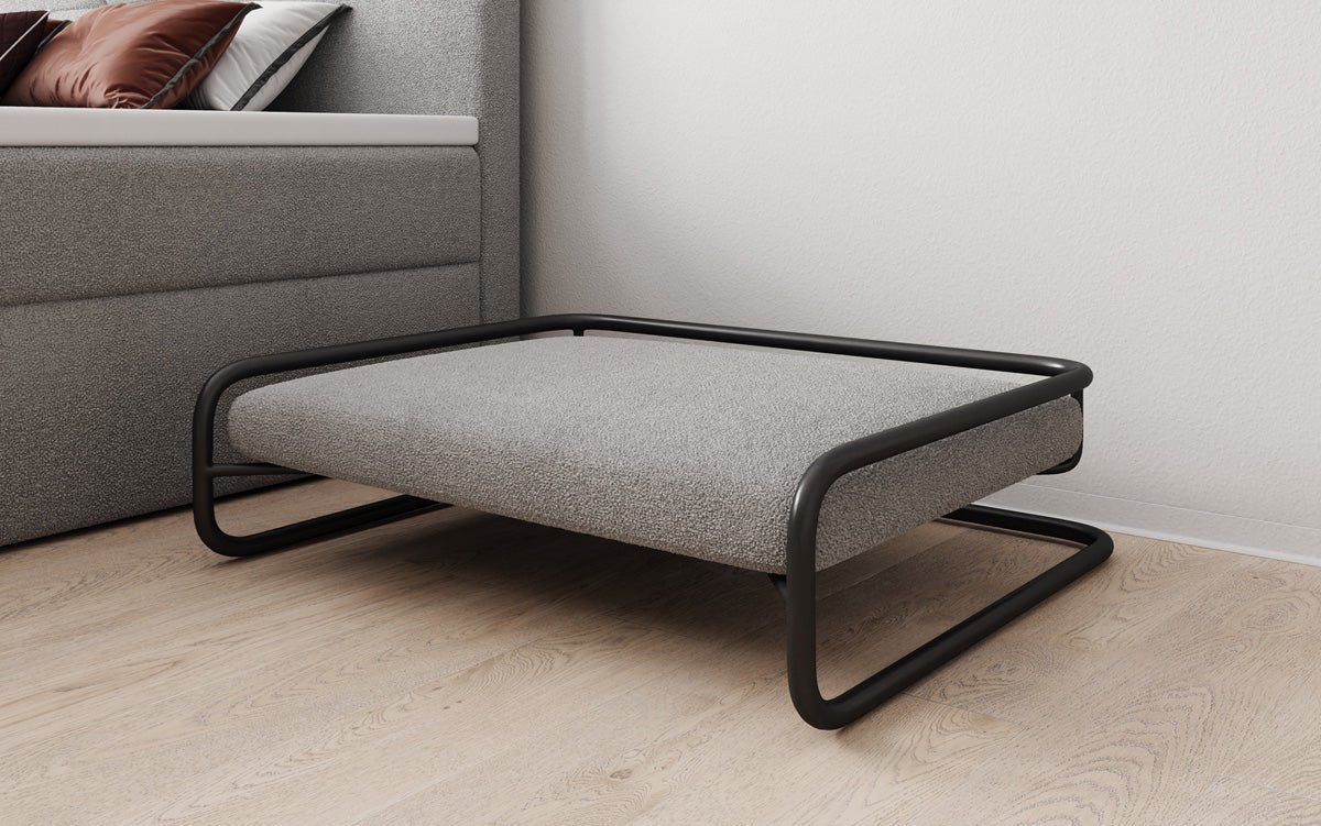 Hundebett Arlo 80 × 60 cm in Bouclé