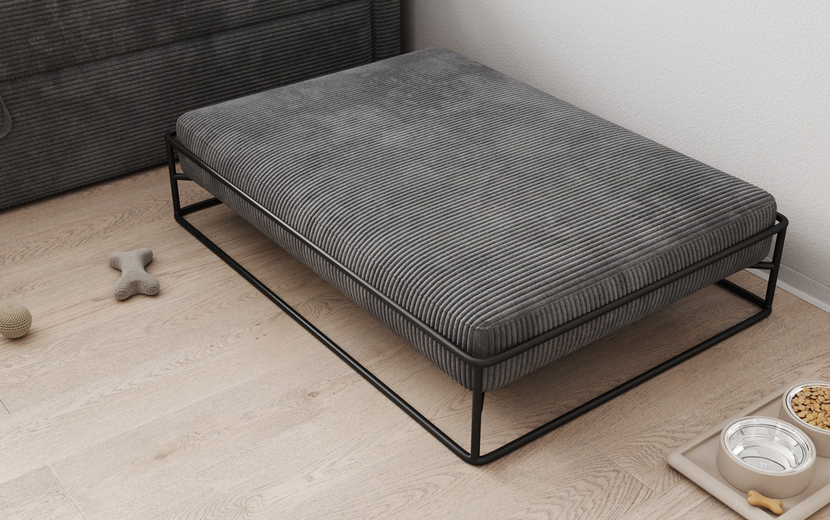 Hundebett Lumo 80 × 100 cm in Cord