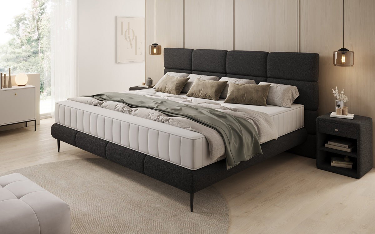 Familien Polsterbett Milano Bouclé in 220/240x200