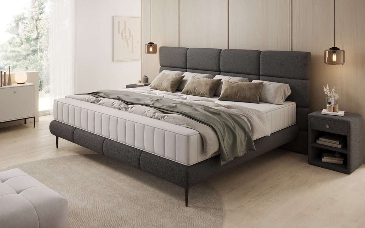 Familien Polsterbett Milano Bouclé in 220/240x200