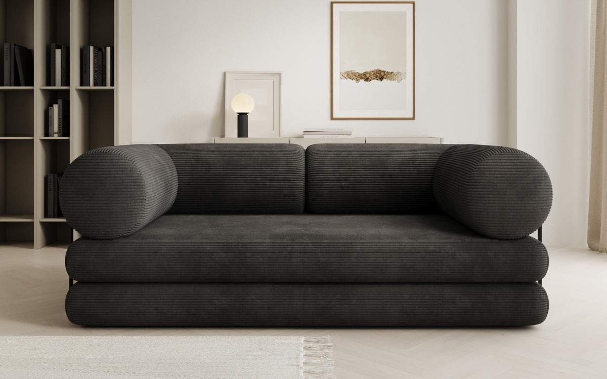 Designer Sofa Lazy Tube 3 Sitzer in Cord