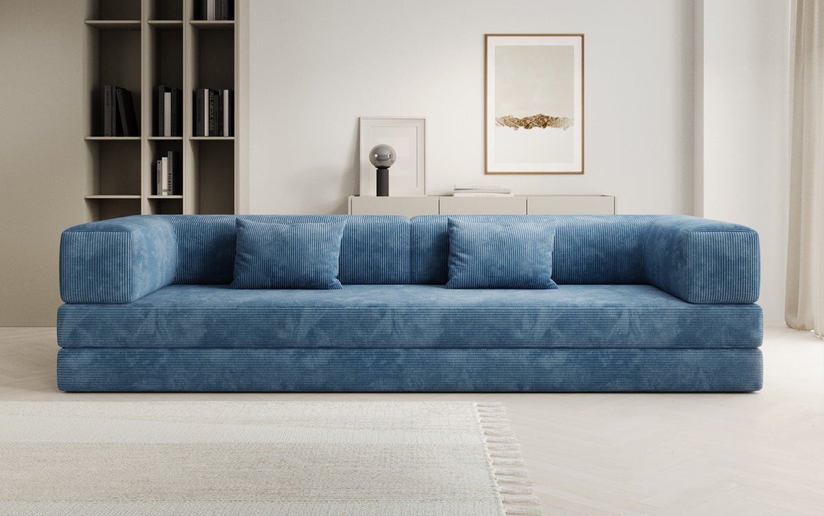 Designer Sofa Lazy 3 Sitzer XXL in Cord