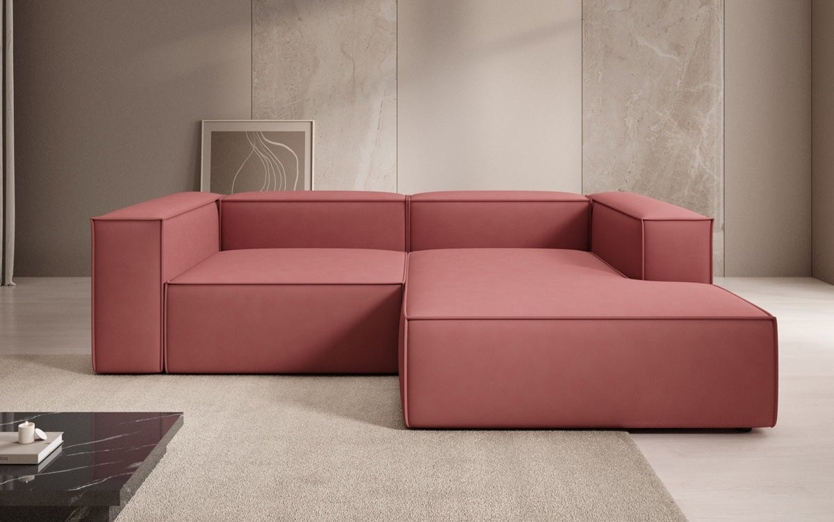 Designer Sofa Lesley L Mini in Stoff