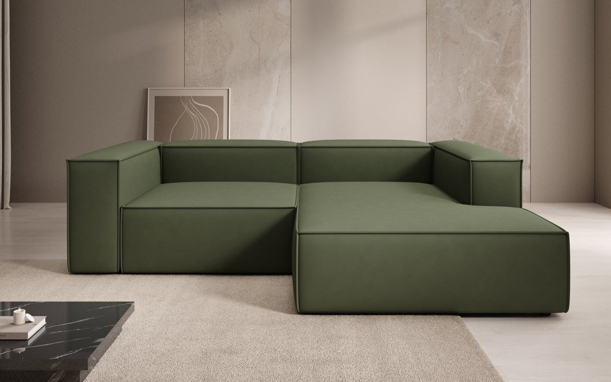 Designer Sofa Lesley L Mini in Stoff