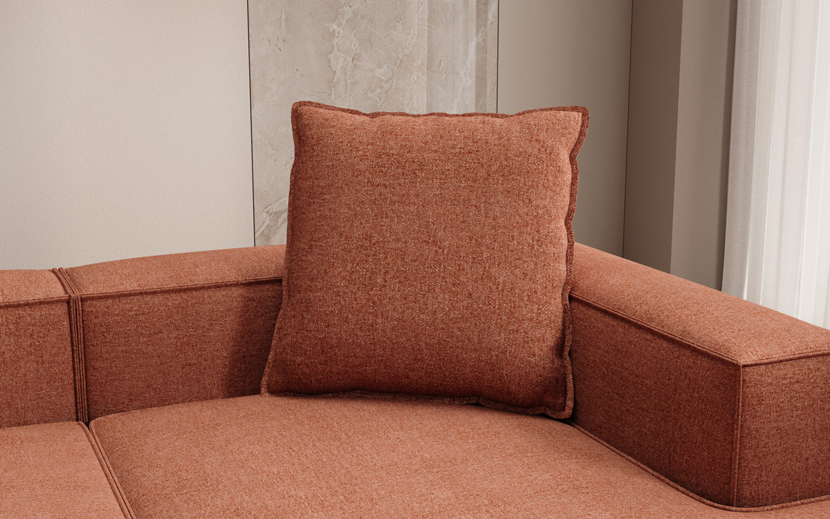 Zierkissen Lesley 60x60 in Strukturstoff